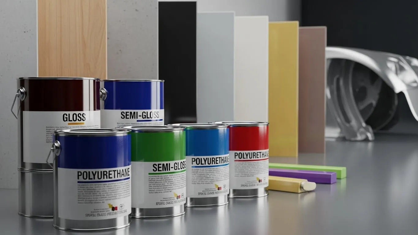 انواع رنگ پلی یورتان