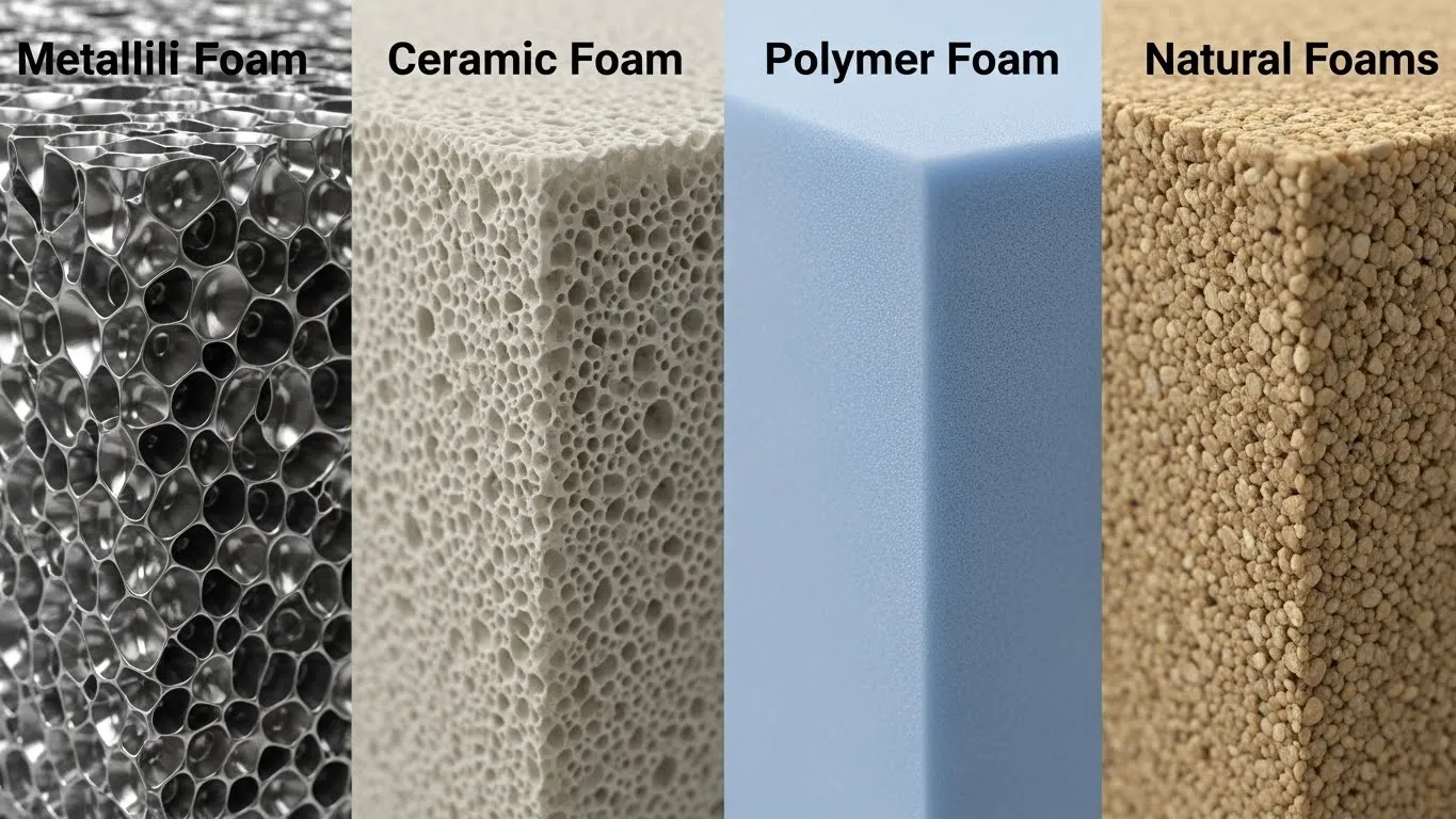 انواع فوم و کاربردهای آن — راهنمای جامع +ویژگی‌ها و مزایا