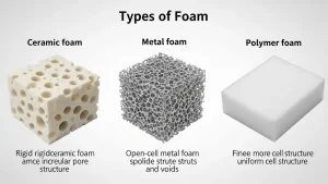 تفاوت فوم‌های پلیمری، فلزی و معدنی